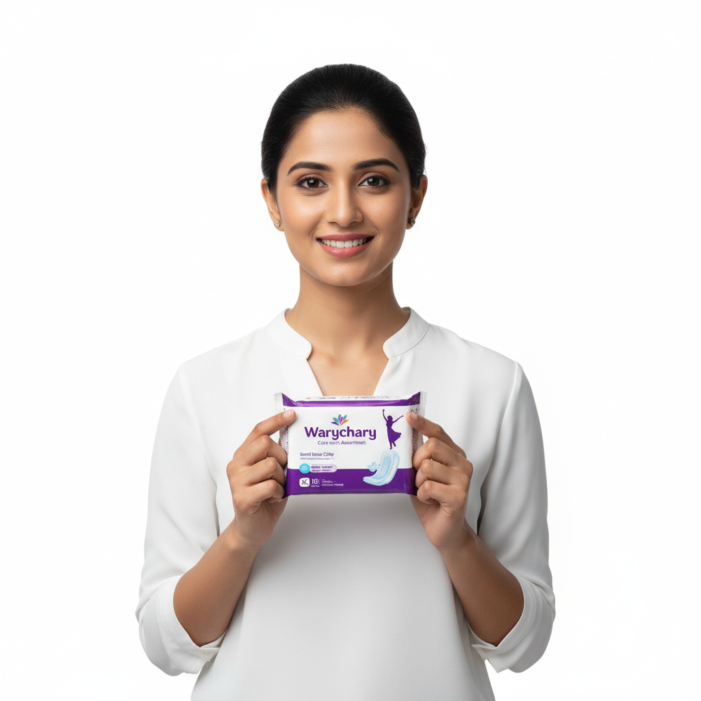 Warychary Sanitary Pads with Smart Anion Chip